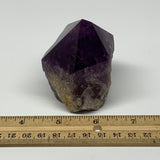 238.4g,2.7"x2.1"x1.8", Amethyst Point Polished Rough lower part Stands, B19074