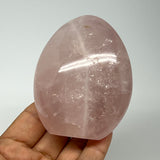 301.2g,3.1"x2.5"x1.7" Rose Quartz Crystal Freeform Polished Crystal, B20656