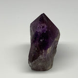 367.1g,3.7"x2.8"x1.8", Amethyst Point Polished Rough lower part Stands, B19077