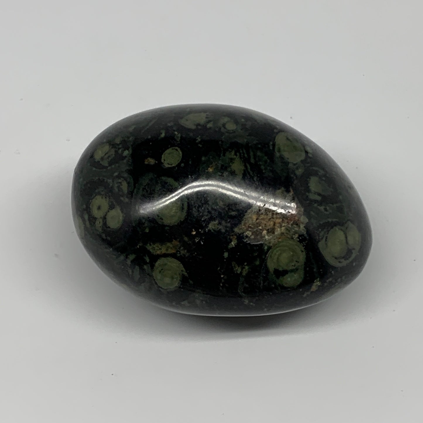 218.5g, 2.8"x2.1"x1.8", Crocodile Kambaba Jasper Palm-Stone @Madagascar, B15168