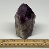 317.5g,3.8"x2"x1.7", Amethyst Point Polished Rough lower part Stands, B19079