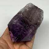 400.8g,4"x2.4"x2", Amethyst Point Polished Rough lower part Stands, B19082