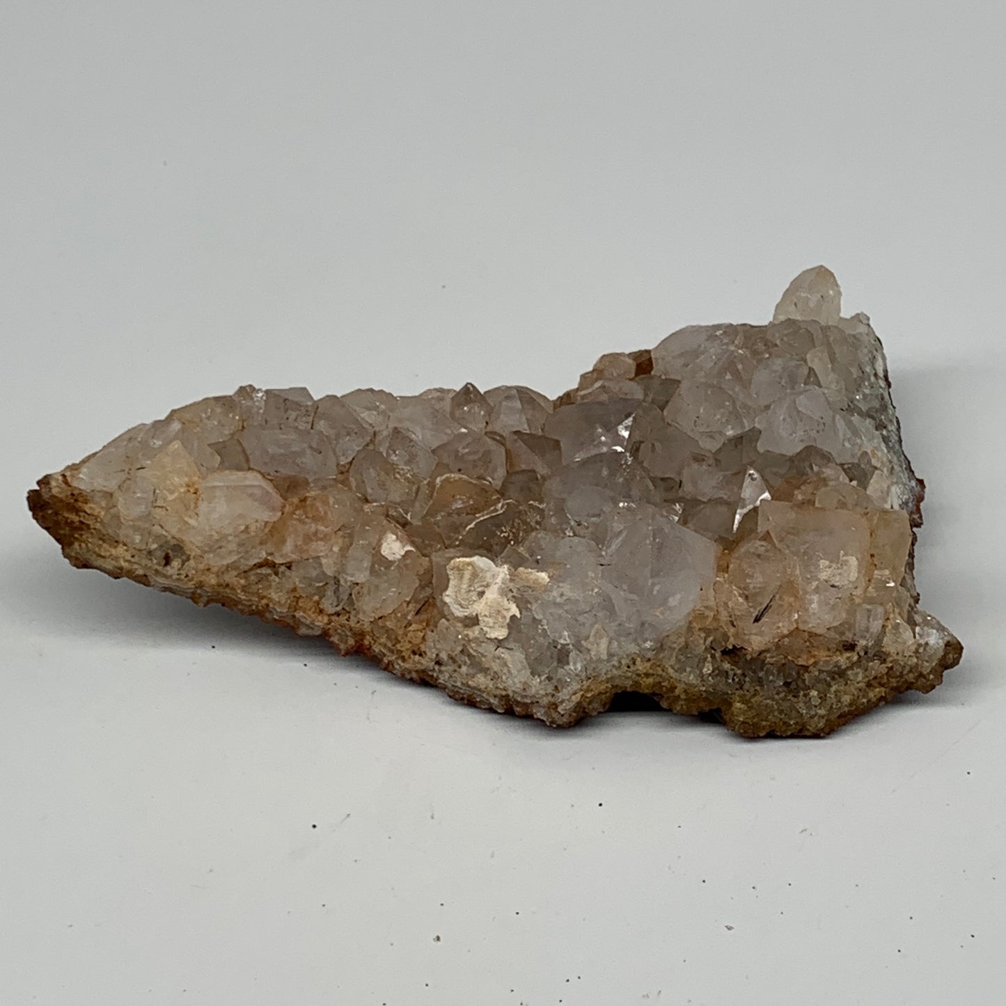 488g, 5.9"x3.1"x1.7", Rare Manganese Cluster With Quartz Mineral Specimen,B11036