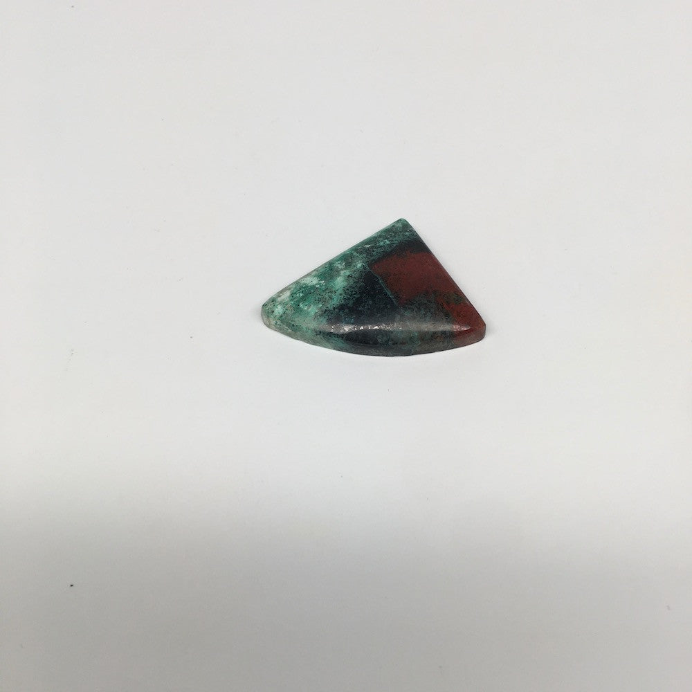 13.7g, 1.2"x 1.7" Sonora Sunset Chrysocolla Cuprite Cabochon from Mexico, SC58 - watangem.com