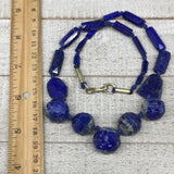 67.6g, 7mm-20mm, Natural Lapis Lazuli Mixed Shape Beads Strand,21 Beads,LPB275