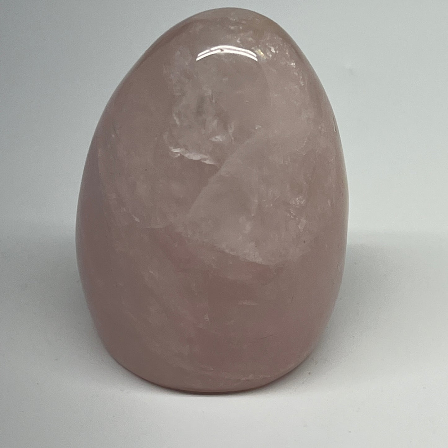 399.8g,3.2"x2.5"x2.1" Rose Quartz Crystal Freeform Polished Crystal, B20665