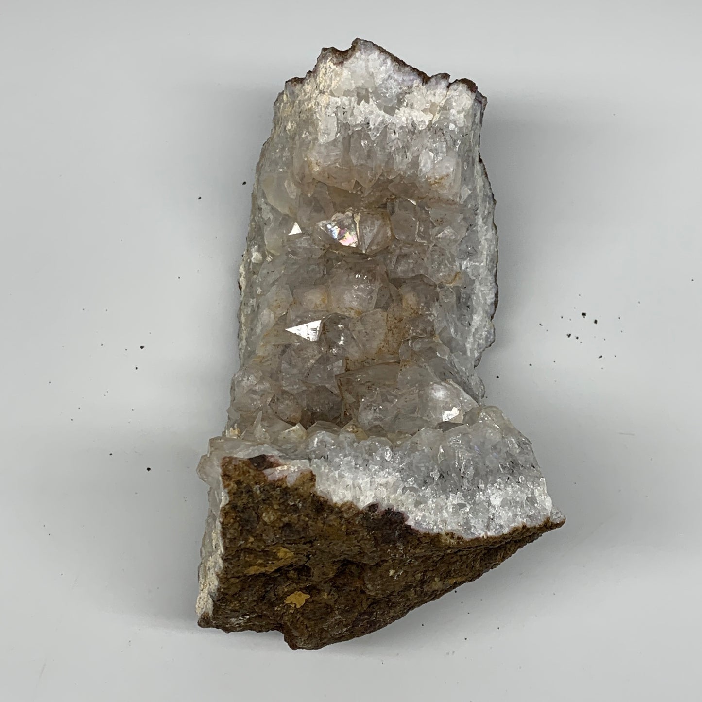 2940g, 8.5"x4.5"x3", Rare Manganese Cluster With Quartz Mineral Specimen,B11049