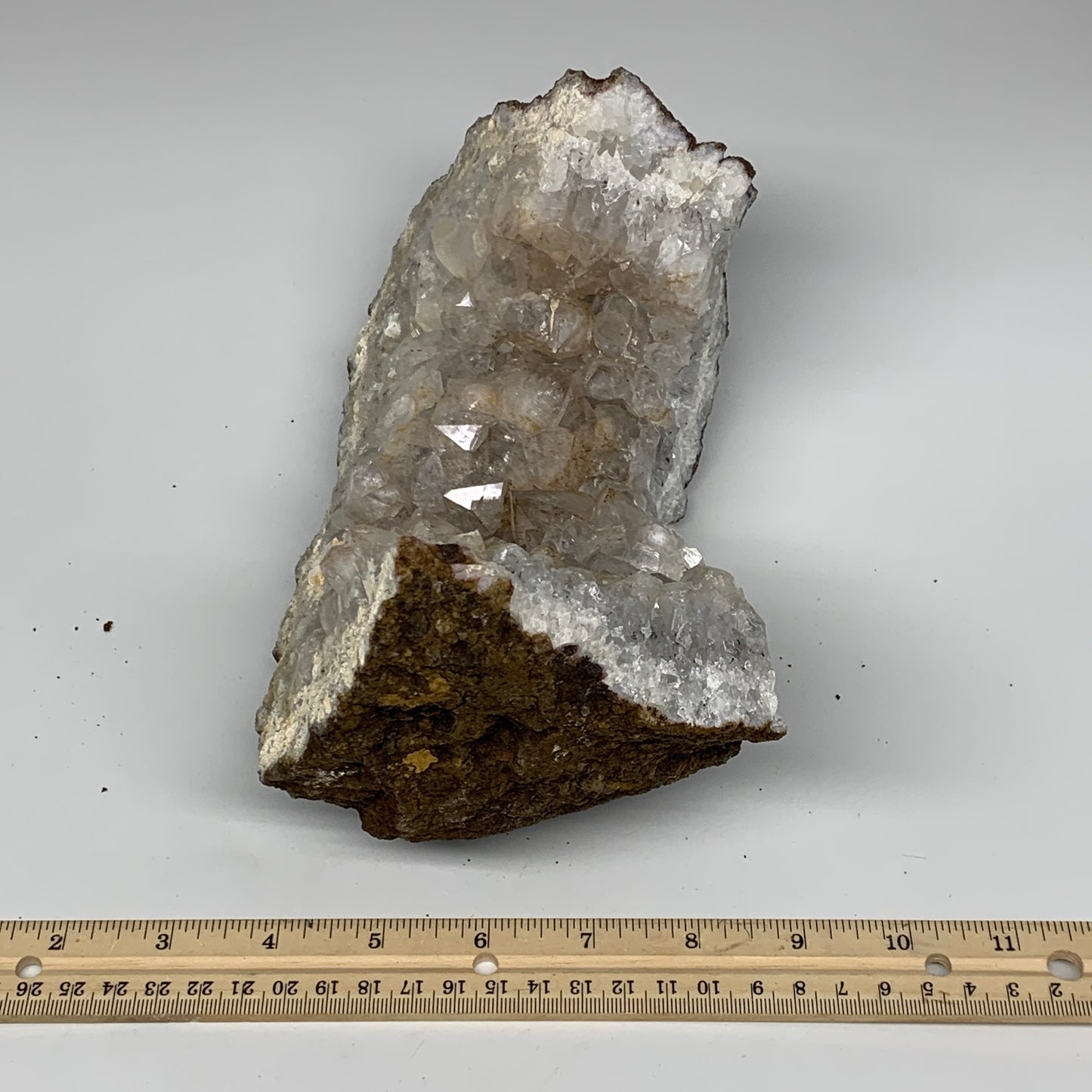 2940g, 8.5"x4.5"x3", Rare Manganese Cluster With Quartz Mineral Specimen,B11049