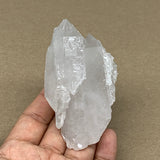 130.7g, 3.5"x2"x1.3" Natural Quartz Crystal Cluster Mineral Specimens, B6562