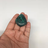 21.1g, 1.7"x 1.4" Sonora Sunset Chrysocolla Cuprite Cabochon from Mexico, SC77