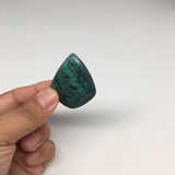 21.1g, 1.7"x 1.4" Sonora Sunset Chrysocolla Cuprite Cabochon from Mexico, SC77
