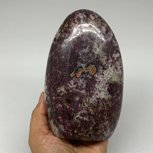 1270g, 5.9"x 3.6"x2.2" Natural Rubellite Tourmaline Freeform @Madagascar, B4783