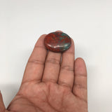 13.1g, 1.3"x 1" Sonora Sunset Chrysocolla Cuprite Cabochon from Mexico, SC79