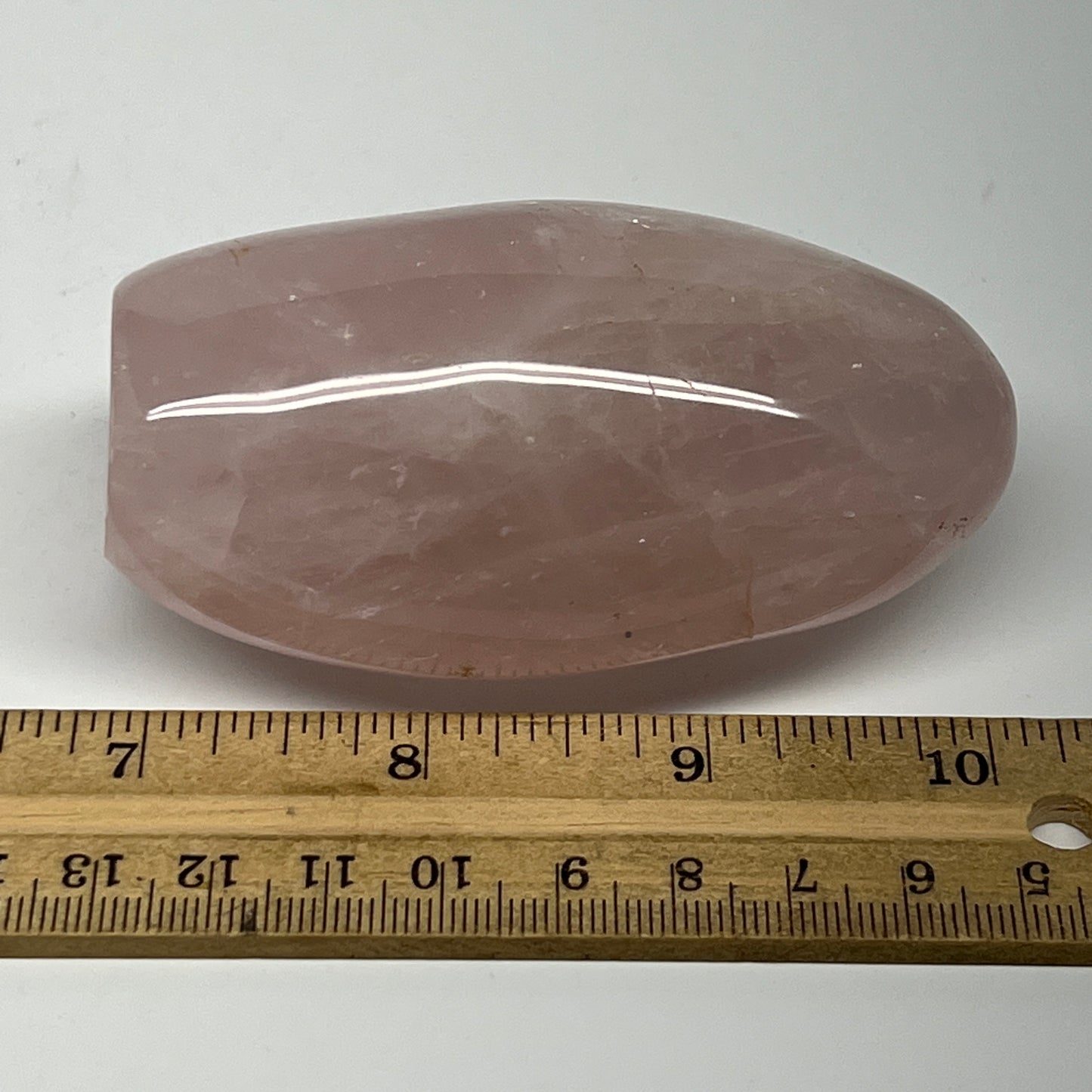 227.8g,3.3"x2"x1.5" Rose Quartz Crystal Freeform Polished Crystal, B21111