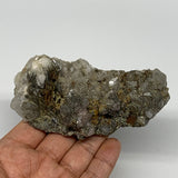 220.4g, 4.2"x2.2"x1.3", Chalcopyrite Cluster Fluorite Mineral Specimen,B11054