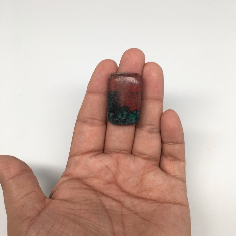 15.1g, 1.2"x 0.8" Sonora Sunset Chrysocolla Cuprite Cabochon from Mexico, SC83