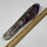 459g,8.6"x2"x1.7",Amethyst Point Polished Rough lower part from Brazil,B19095
