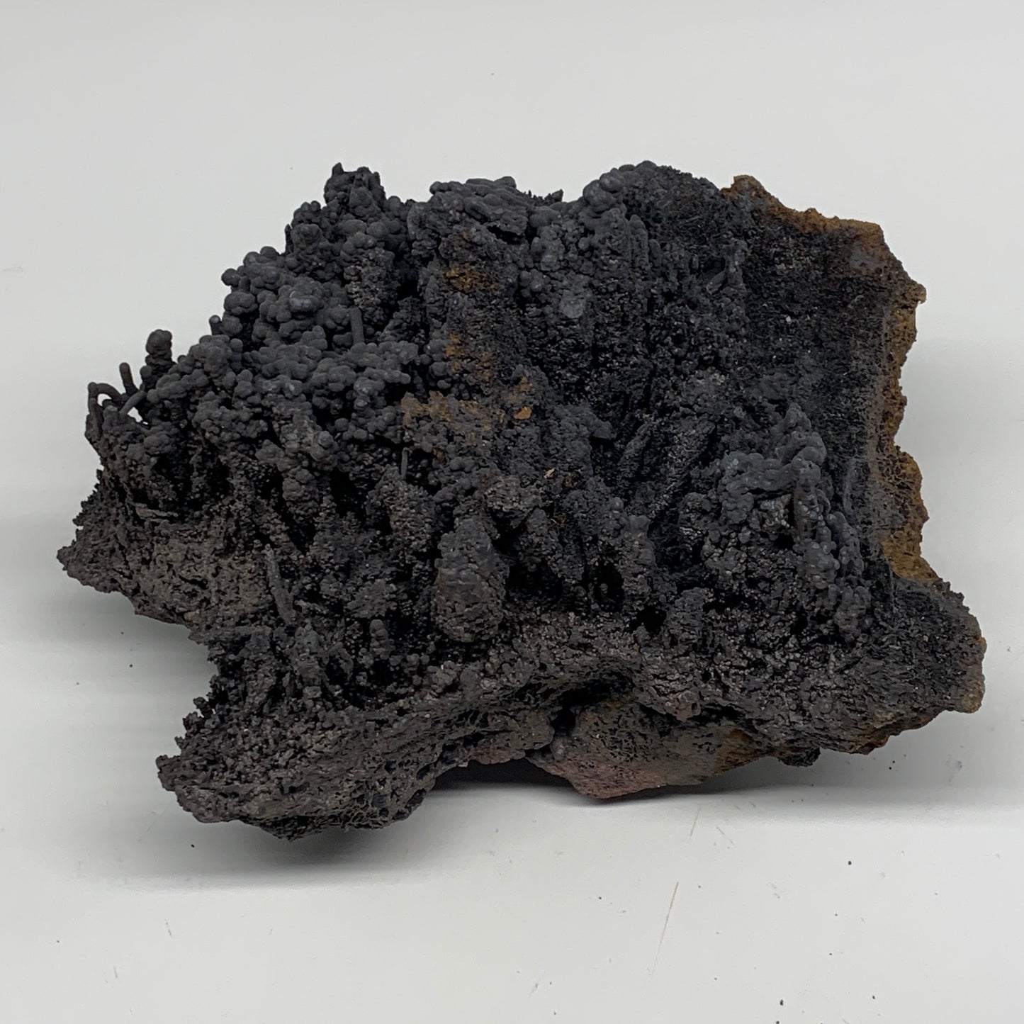 5.42 Lbs, 8"x6"x4.8" Micaceous Hematite Botryoidal Mineral Crystal @Morocco, B11