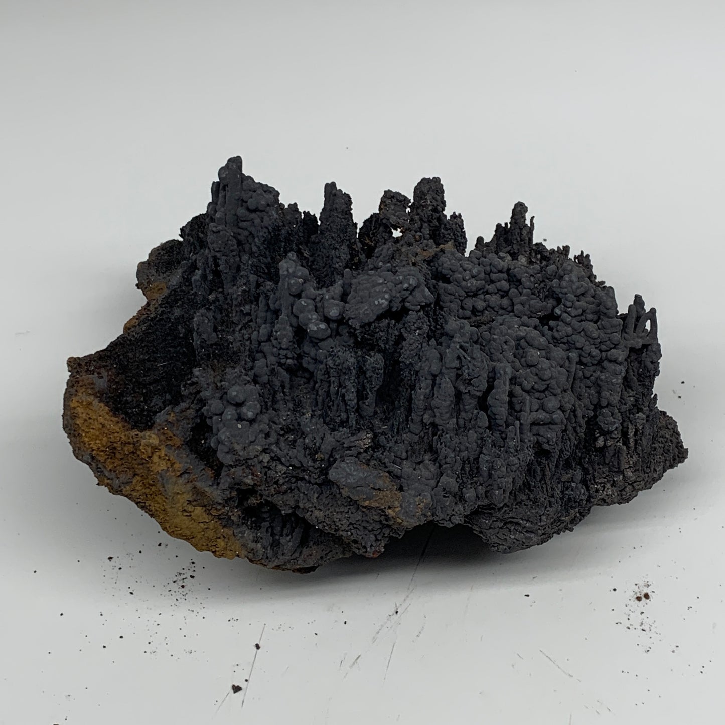 5.42 Lbs, 8"x6"x4.8" Micaceous Hematite Botryoidal Mineral Crystal @Morocco, B11