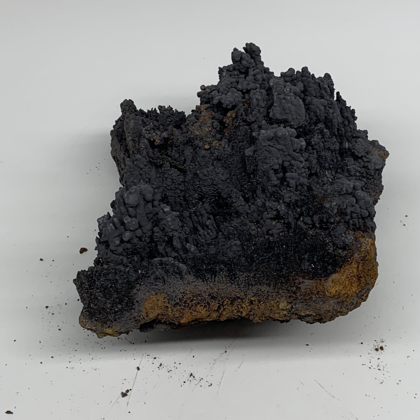 5.42 Lbs, 8"x6"x4.8" Micaceous Hematite Botryoidal Mineral Crystal @Morocco, B11