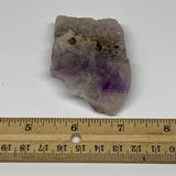 67.9g, 2.6"x1.9"x0.5", One face polished Banned Amethyst, One face semi polished