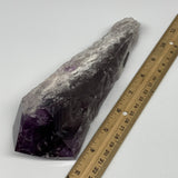 710g,8"x2.7"x2.1",Amethyst Point Polished Rough lower part from Brazil,B19098