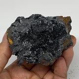 386g, 3.2"x2.8"x2" Micaceous Hematite Botryoidal Mineral Crystal @Morocco, B1106