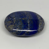 88.4g,2.5"x1.9"x0.7", Natural Lapis Lazuli Palm Stone from Afghanistan,B23151