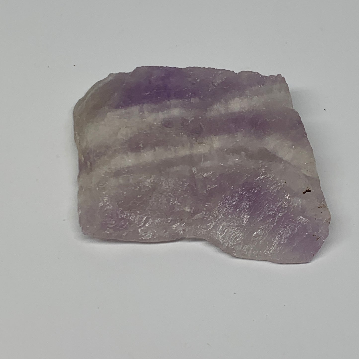 81.8g, 2"x2.5"x0.5", One face polished Banned Amethyst, One face semi polished,
