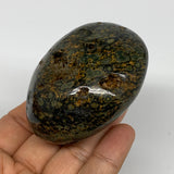 157.5g, 2.6"x2.1"x1.3" Ocean Jasper Palm-Stone Orbicular Jasper Reiki Energy,B15