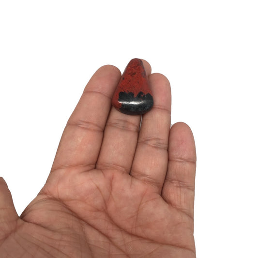 9.7g, 1.25"x 0.9" Sonora Sunset Chrysocolla Cuprite Cabochon from Mexico, SC99 - watangem.com