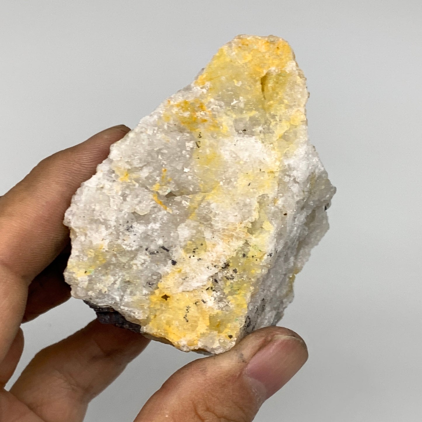 214.2g, 2.7"x2.6"x1.5", Galena Cerussite Chunk Rough Mineral Specimens, B11069