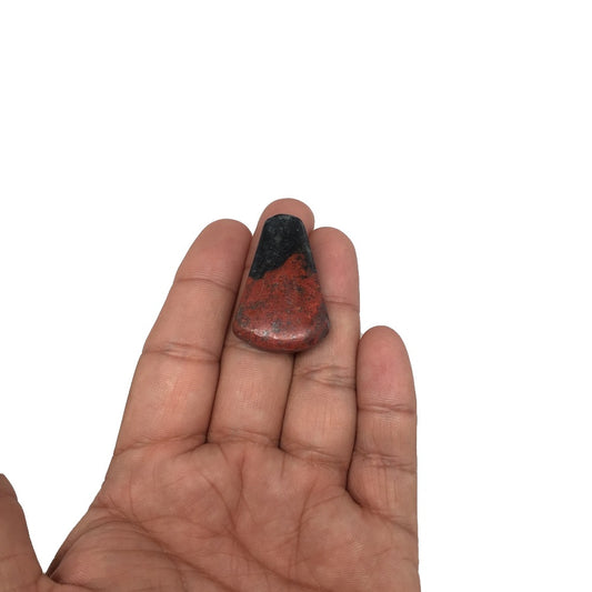 11g, 1.4"x 0.9" Sonora Sunset Chrysocolla Cuprite Cabochon from Mexico, SC102