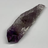 318.5g,7.75"x2"x1.3",Amethyst Point Polished Rough lower part from Brazil,B19110