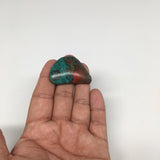 17.3g, 1.6"x 1.1" Sonora Sunset Chrysocolla Cuprite Cab from Mexico,SC113