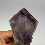 427.4g,9.75"x2.5"x1.3",Amethyst Point Polished Rough lower part from Brazil,B191