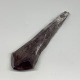 427.4g,9.75"x2.5"x1.3",Amethyst Point Polished Rough lower part from Brazil,B191