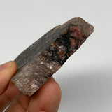 120.9g, 2.1"x2.9"x0.5", One face polished Rhodonite, One face semi polished, B16