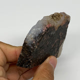 120.9g, 2.1"x2.9"x0.5", One face polished Rhodonite, One face semi polished, B16