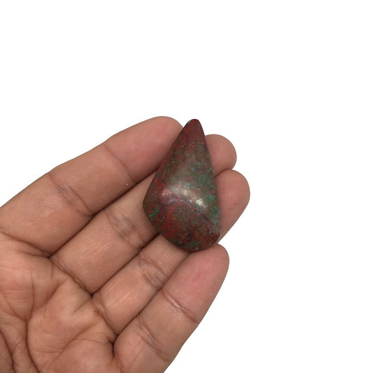 12g, 1.6"x 0.9" Sonora Sunset Chrysocolla Cuprite Cabochon from Mexico, SC124