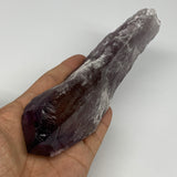 344.5g,7.3"x1.8"x1.5",Amethyst Point Polished Rough lower part from Brazil,B1912