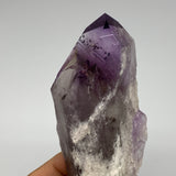 283.5g,7.1"x2.1"x1.2",Amethyst Point Polished Rough lower part from Brazil,B1912