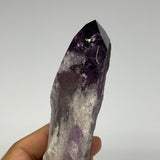 283.5g,7.1"x2.1"x1.2",Amethyst Point Polished Rough lower part from Brazil,B1912