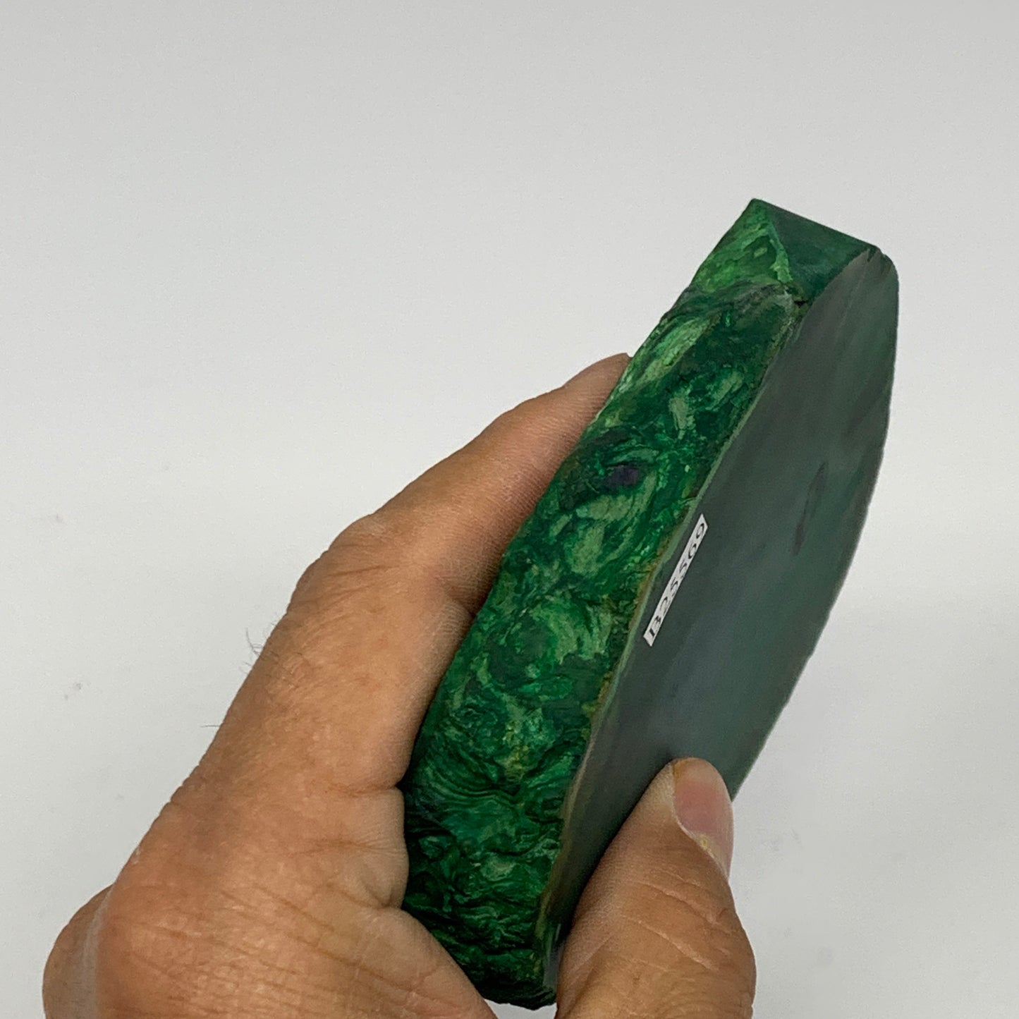 277.7g, 4.2"x3.8"x0.6", Dyed Agate Tea Light Candle Holder Crystal, B25569