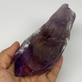339.6g,6"x2.3"x1.3",Amethyst Point Polished Rough lower part from Brazil,B19129