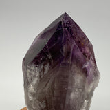 560g,8.2"x2.8"x1.8",Amethyst Point Polished Rough lower part from Brazil,B19130