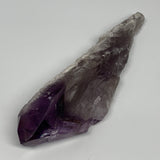 425.8g,8.7"x2.4"x1.7",Amethyst Point Polished Rough lower part from Brazil,B1913