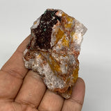 101.4g, 2.6"x1.7"x1.4", Rough Malachite Mineral Specimen @Morocco, B11076
