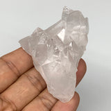 77.5g, 2.5"x1.8"x1.1" Natural Quartz Crystal Cluster Mineral Specimens, B6613