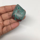 17.5g, 1.8"x 1.5" Sonora Sunset Chrysocolla Cuprite Cabochon from Mexico,SC144